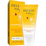 WELEDA Bio Baby Calendula Wundschutzcreme 30ml - Naturkosmetik Babypflege...