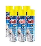 dalli® duo Bügelhilfe & Sprühstärke I 6 x 400 ml pro Dose I Für faltenfreie...