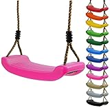 Kinderschaukel Brettschaukel stabil Schaukelsitz aus Kunststoff für Spielturm...