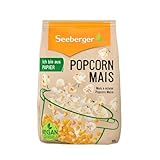 Seeberger Popcorn-Mais 10er Pack: Butterfly Puffmais im Vorratspack - frisches...