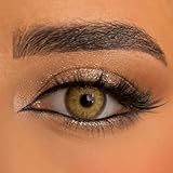 Venus® Braune Kontaktlinsen Ohne Stärke - 0.00 Dioptrien - Weiche Jahreslinsen...