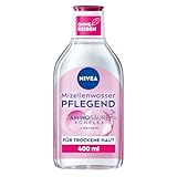 NIVEA Pflegendes Mizellenwasser, Gesichtswasser für trockene Haut mit Mandelöl...