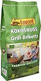 Favorit Kokosnuss Grill Briketts Premium Qualität Grillkohle ökologisch...
