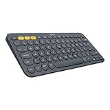 Logitech K380 Kabellose Bluetooth-Tastatur, Multi-Device & Easy-Switch Feature,...