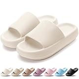 HEOAARG Badelatschen Herren Damen Rutschfest Badeschlappen Wolke Weich Schlappen...