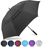 ZOMAKE Regenschirm Sturmfest Groß,L Golf Umbrella Stockschirm mit...