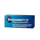 Zinkorotat-POS 40 mg 50 Stück - magensaftresistente Tabletten zur Behandlung...
