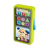 FISHER-PRICE Lernspaß 2-in-1 Smartphone - Spielzeugtelefon mit Lichtern und 75+...