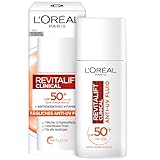 L'Oréal Paris Gesichtspflege mit LSF 50+ und antioxidativem Vitamin C, Anti-UV...