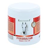 Kräuterhof® Pferdebalsam wärmend & extra stark – Wärmendes Massagegel für...