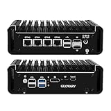 Glovary Firewall Mini PC N150 (Aufgerüstet N100), 4 x i226V 2.5GbE LAN OPNsense...