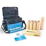 Mölkky Sporttasche Wurfspiel AZ59813 - Ultimatives Outdoor-Spiel - Großartiger...