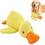 BDBFPAN Hundespielzeug Ente, 25×22cm Ente Hundespielzeug und Pfotenstern Ente...