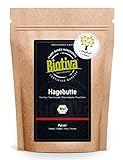 Biotiva Hagebuttenpulver Bio 1 kg - Hagebutten aus Europa - Rosa Canina - in...