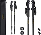 Outtec Wanderstöcke, Nordic Walking Stöcke - 65-135cm - Ultraleicht...