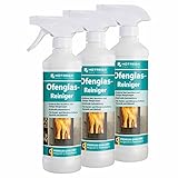 HOTREGA Ofenglas-Reiniger 500 ml, Kaminscheibenreiniger, Kaminreiniger,...