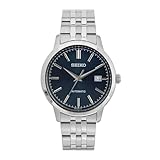 Seiko Herren Analog Automatik Uhr mit Edelstahl Armband SRPH87K1, Silber