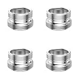 4 Stück Wasserhahn Adapter,Perlatoren Wasserhähne,Perlator,Gewindeadapter...