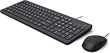 HP 150 kabelgebundene Maus-Tastaturkombination, USB-A Anschlüsse, 12 Fn Tasten,...