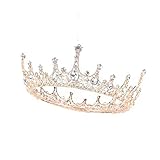 Strass Krone Kronen für Frauen Queen Tiara Barock Hochzeit Krone für...