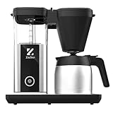 ZACHVO Filterkaffeemaschine mit 1,25L Thermoskanne, 4,5 Min. Schnellbrühung,...