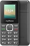 Einfaches, vertragsfreies myPhone 2240 LTE 4G-Tastentelefon für Senioren mit...