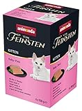 animonda vom Feinsten Kitten Katzenfutter nass mit Baby-Paté (6 x 100 g),...
