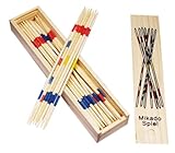 PARENCE.- Mikado-Spiel aus Holz – Klassisches Brettspiel für Kinder und...