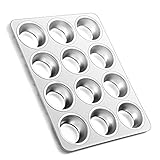 Joyfair Muffinform, Edelstahl Muffinblech für 12 Muffins, Muffinbackformen 35 x...