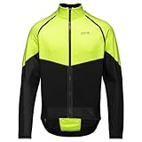 GORE WEAR Herren Fahrrad-Jacke Phantom, GORE-TEX INFINIUM, XL, Neon-Gelb/Schwarz