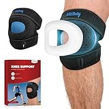 MitButy Kniebandage für Männer & Damen – Verstellbare Bandage Knie mit...