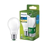 Philips LED Classic ultraeffiziente E27 Lampe (40 W), matte LED Lampe mit...