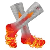 Svpro Wiederaufladbare Elektrische Beheizte Socken Batteriebetriebene Bequeme...