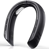 Kukiwhy Verbesserter Hals Ventilator, 4 Turbo 6000 mAh Faltbare Tragbarer...