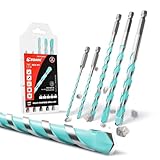 EZARC 5tlg Bohrer Set, Hartmetall-Sechskantbohrer, Professionelles...