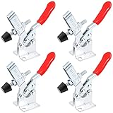 4 Stück Schnellspanner GH-201-B, kniehebelspanner Schnellspanner 90Kg...