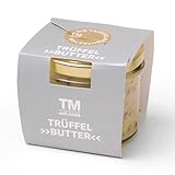 Die Trüffelmanufaktur - Feinkost Trüffelbutter Clari mit 15% echtem schwarzem...