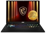 MSI Vector A18 HX Gaming-Laptop, 18' QHD+ 240 Hz Display, AMD Ryzen 9 9955HX,...