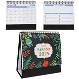 Tischkalender 2025-12 Monate, Kalender 2025 Tischkalender, Flip Stehkalender...