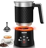 Milchaufschäumer Elektrisch 5 in 1 - Automatische Milchschäumer 350ml Großes...