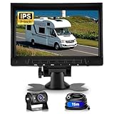 VECHTEL 1080P HD Rückfahrkamera Kabel mit 7 Zoll IPS Monitor Kit...