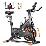 Neu Toputure Heimtrainer Fahrrad mit APP, Handpulssensoren, 0-100%...