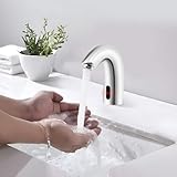 SABUIDDS Infrarot Sen-sor Wasserhahn Bad | Automatisch Sensor Badarmatur |...