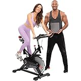 Miweba Sports Profi Indoor Cycling Bike MS200 | 13 Kg Schwungmasse - Traglast...