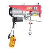 Elektrische Seilwinde, 400kg bis 8000kg Hubhöhe 6-12m Seilzug Motorwinde 1300W...