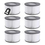 KGC Ersatz Filterkartuschen für MSpa Filter, 6 Stück Ersatzfilter kompatibel...