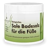 CristinenMoor Biologisches Sole Badesalz für die Füße 500 g, 100%...