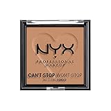 NYX Professional Makeup Can’t Stop Won’t Stop Mattifying Powder Caramel für...