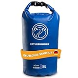 NATURBUMMLER ® Dry Bag - 10/20L [100% wasserdicht & mit Schultergurt] perfekt...