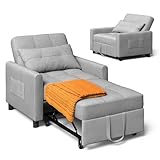 Xbro Schlafsessel 3-in-1-Convertible-Stuhl-Bett, Schlaferstuhl mit bettfunktion,...